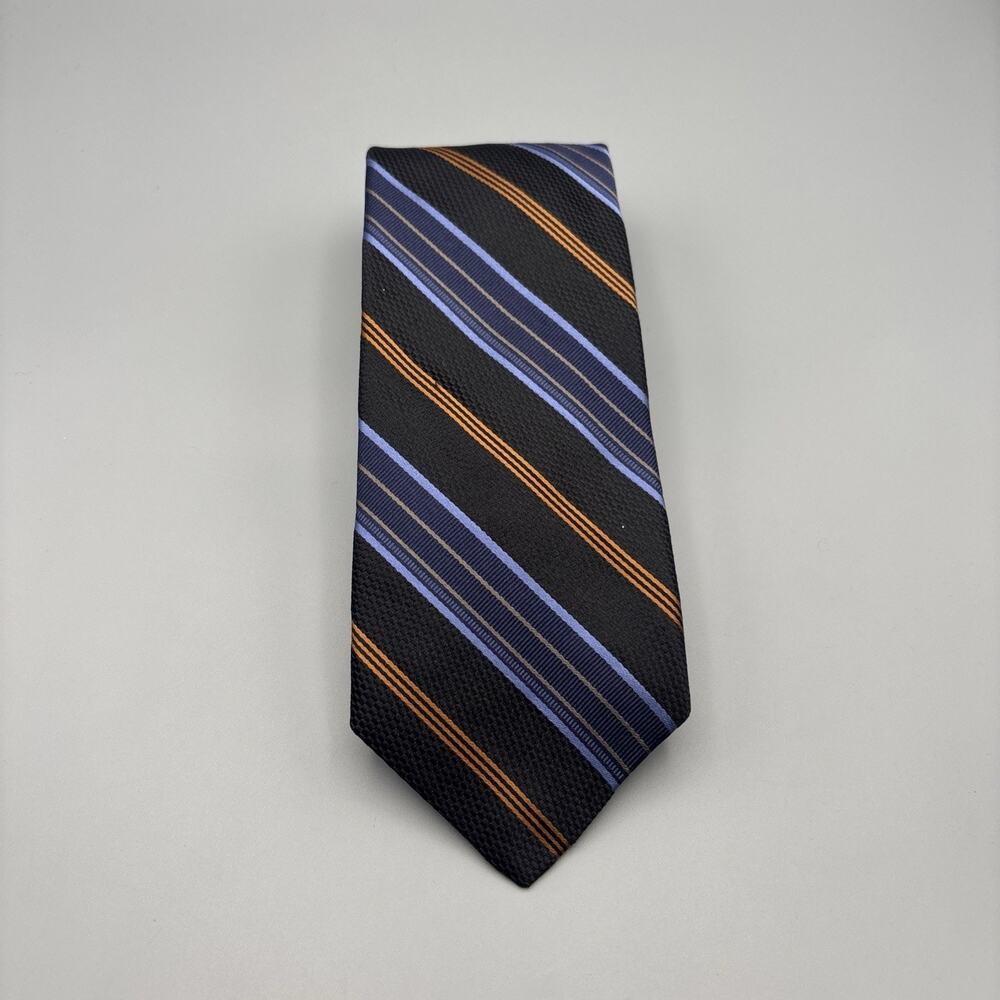 Robert Talbott For Mario’s Repp Silk Tie Regimental USA